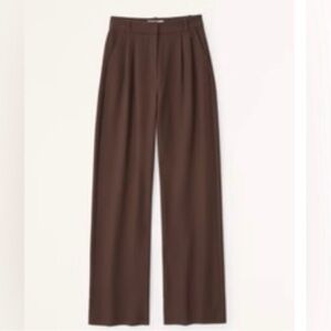 Abercrombie & Fitch Sloane Trousers in Brown